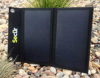 Secur Products SP-6000 Solar Panel and Powerbank