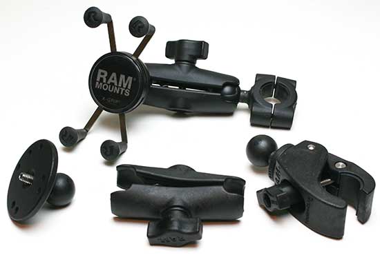RAM Mount X-Grip and camera mounts