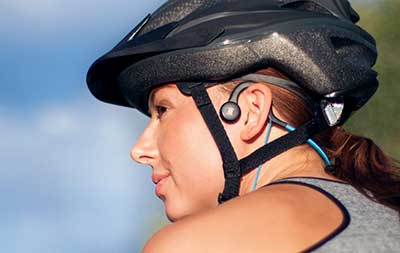 Aftershokz Sportz Titanium Headphones. Image provided by Aftershokz. 